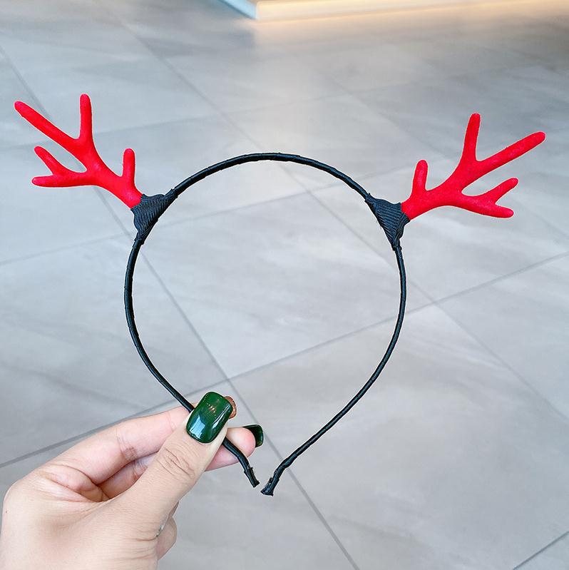 Navidad corbata horquilla de Navidad accesorios para el cabello de los niños lindo clip Internet celebridad dibujos animados ELK horquilla diadema hembra al por mayor