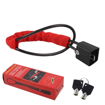 Car Steering Wheel Lock, Vehicle Car lock - red
