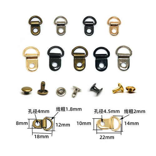 Mountaineering shoe buckle, strap shoe hook buckle, tiger bone buckle, heart-through buckle, alloy bread buckle, snail buckle, labor protection shoe buckle