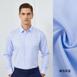 Cổ vuông tay dài màu xanh nhạt