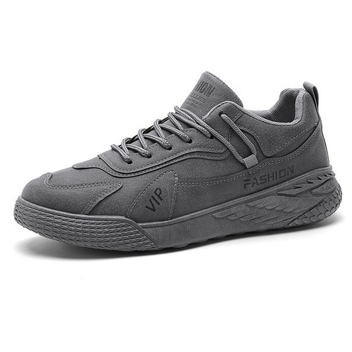 Summer New Popular Height-increasing Non-slip Low-top Sports Shoes Retro Trendy Fashion Safety Shoes Work Shoes
