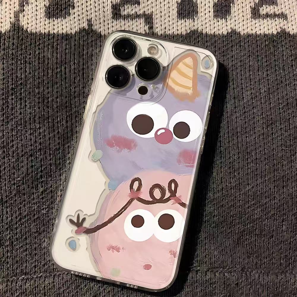 Divertido briquetas para iphone16promax funda para teléfono móvil nuevo Apple 15 anti-caída 14pro Japón y Corea 13/12