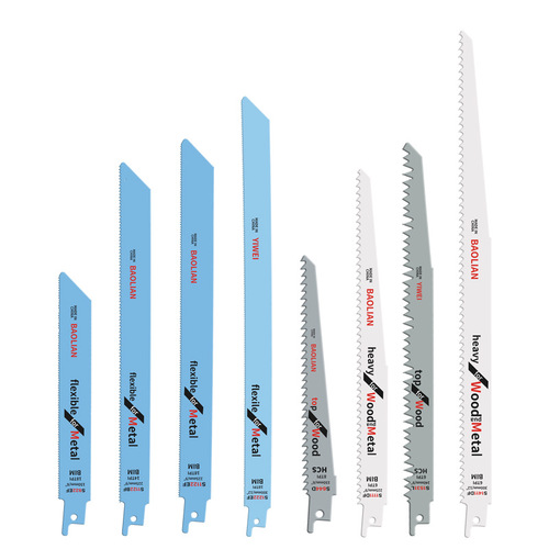 Reciprocating saw blade, saber saw, metal extension, coarse tooth fine tooth curve saw blade for woodworking aluminum, portable electric saw blade
