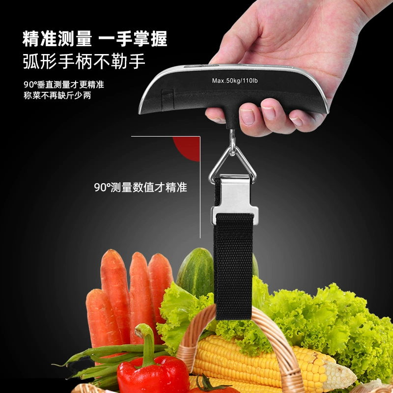Handheld electronic small electronic scales, highly precise luggage bag