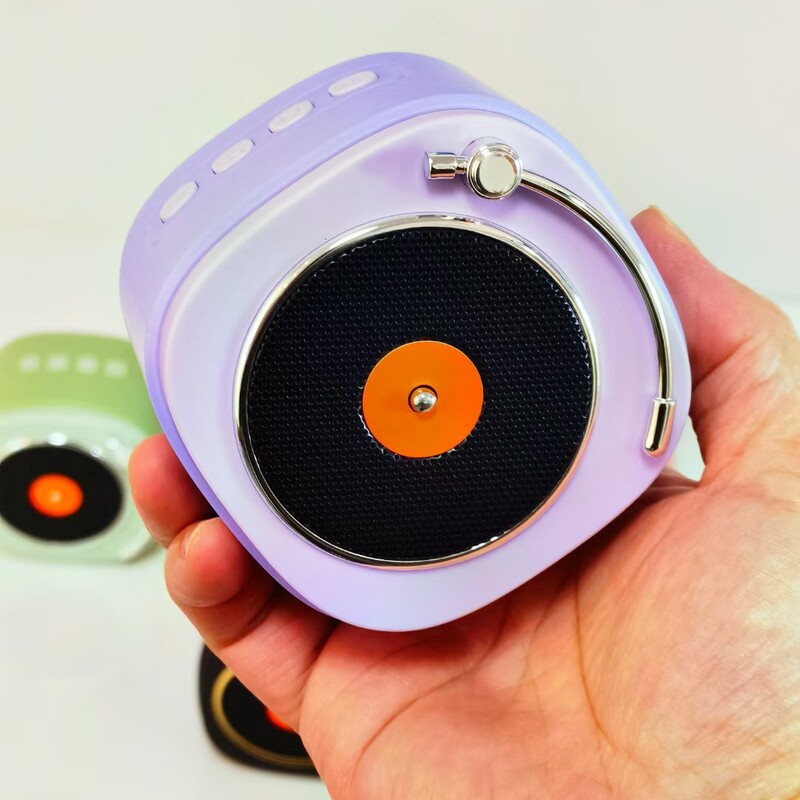 Cross-Border Popular Sd3X Wireless Bluetooth Speaker Mini Record Model Satchel Outdoor Subwoofer Gift Small Speaker Cross-Border Popular Sd3X Wireless Bluetooth Speaker Mini Record Model Satchel Outdoor Subwoofer Gift Small Speaker