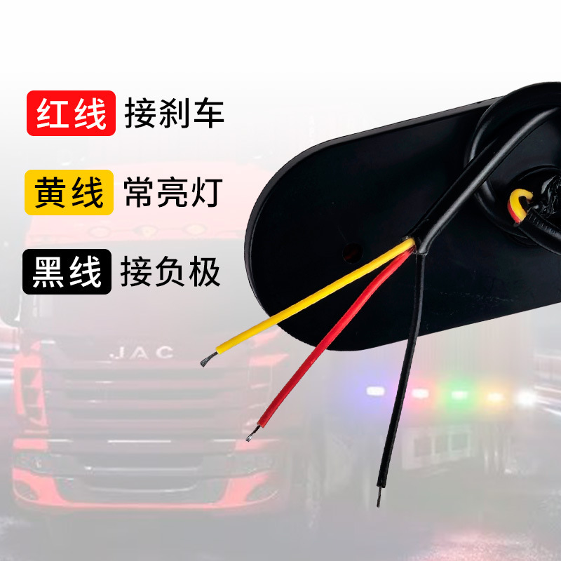 工場直販 Amazon 越境製品 トラック LED ライトガイド サイドライト トラック ライトガイド 12v-24v|undefined