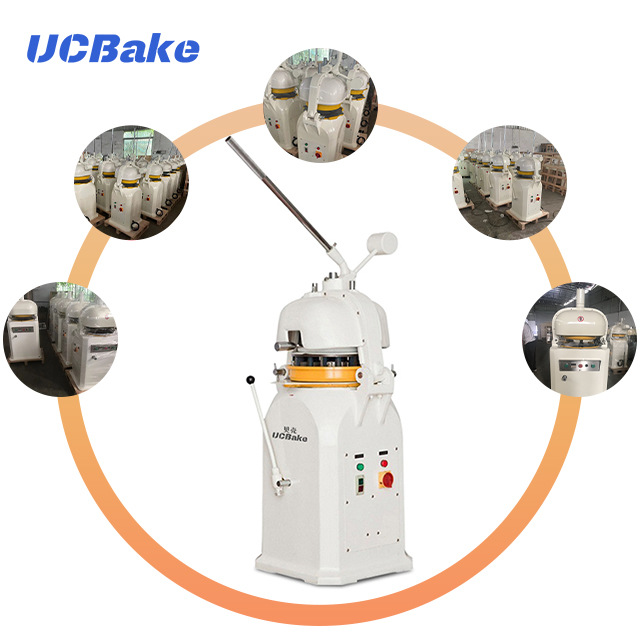 Máquina de rodadura de masa semiautomática para pan de alimentos comerciales, agente de rodadura de masa, máquina de división integral para taller de panadería
