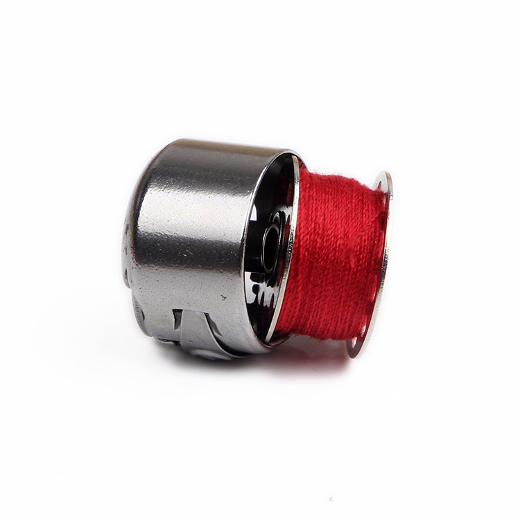 Máquina para el hogar pasada de moda con cable, pedal de lanzadera, bobina de núcleo de alambre de hierro de color universal para el hogar