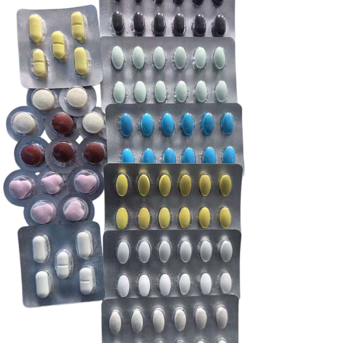 Custom Blister Pack Tablet OEM ODM Manufacturing Service Aluminum Plastic Blister Pressing in use