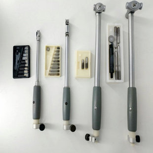 Neutral inner diameter dial indicator rod plus interchangeable measuring head 10-18-35-50-160 inner diameter gauge measuring cylinder box