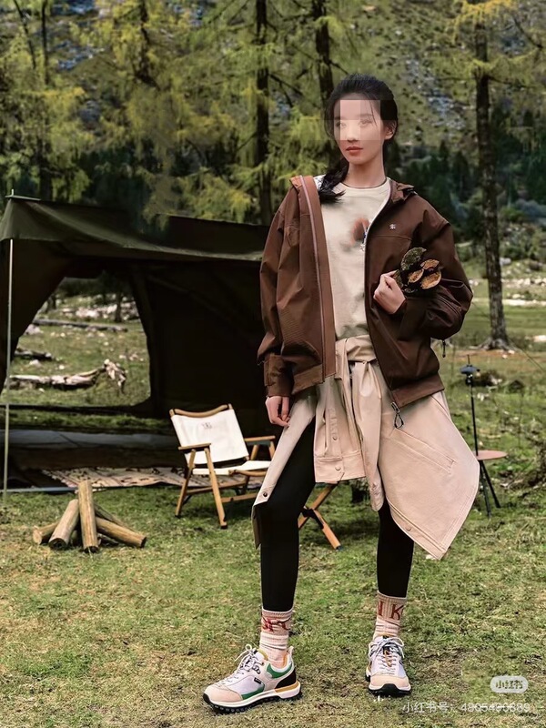 两颗树冲锋衣外套女新款休闲上衣|undefined