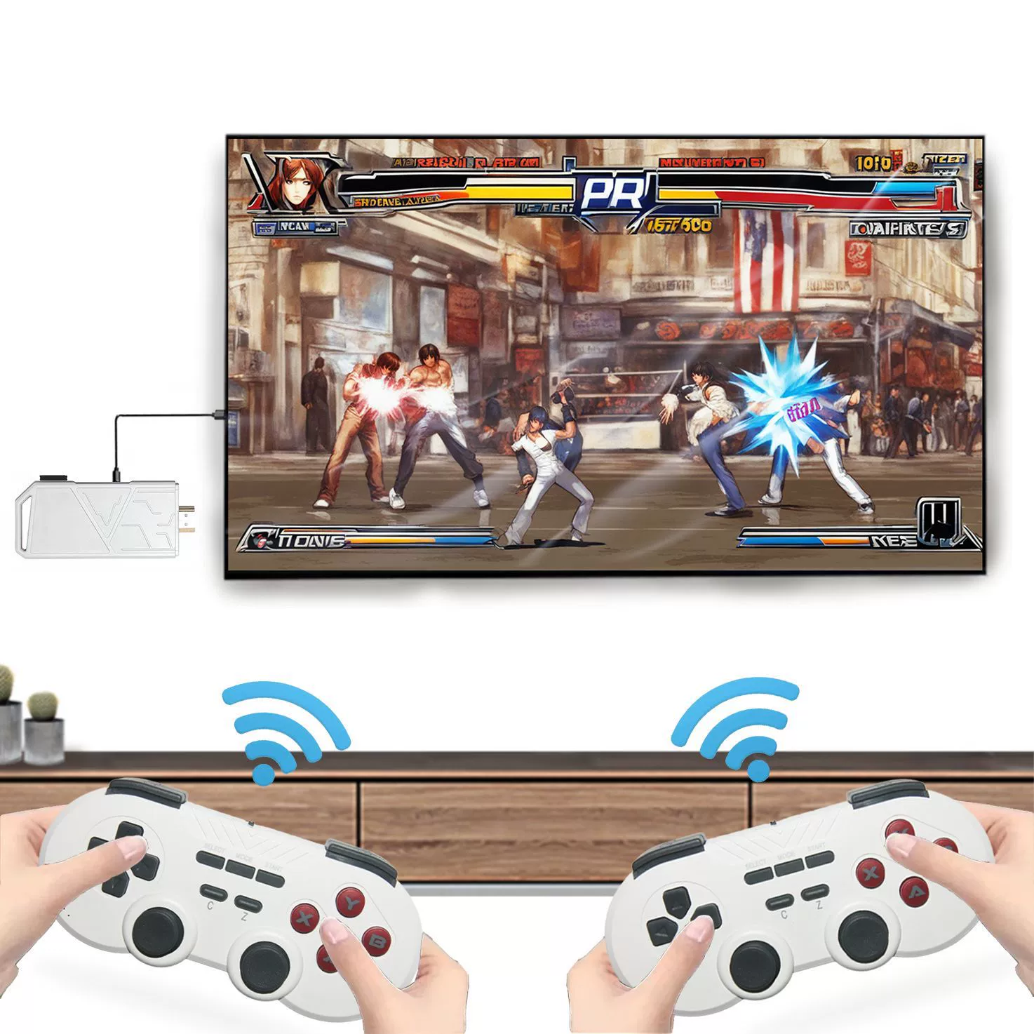 Game console for home use, wireless handle, (Cross-border trading), new collection, 4G