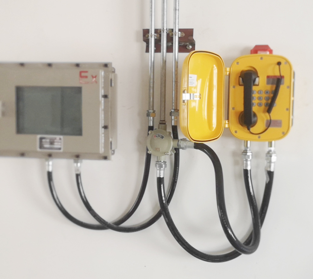 化工厂防爆抗噪工业IP电话机煤矿防水防爆SIP协议BG-02调度电话机