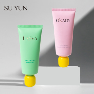 100g Wholesale Customized Pe Cosmetic Soft Tube, High-Value Beauty Packaging, Facial Cream Bottle Labeling Processing, Export Trade