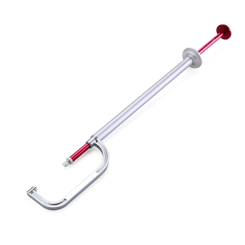 Espesor de disco de freno desmontable Regla de medición escala herramienta de medición herramienta de detección de desgaste de disco de freno