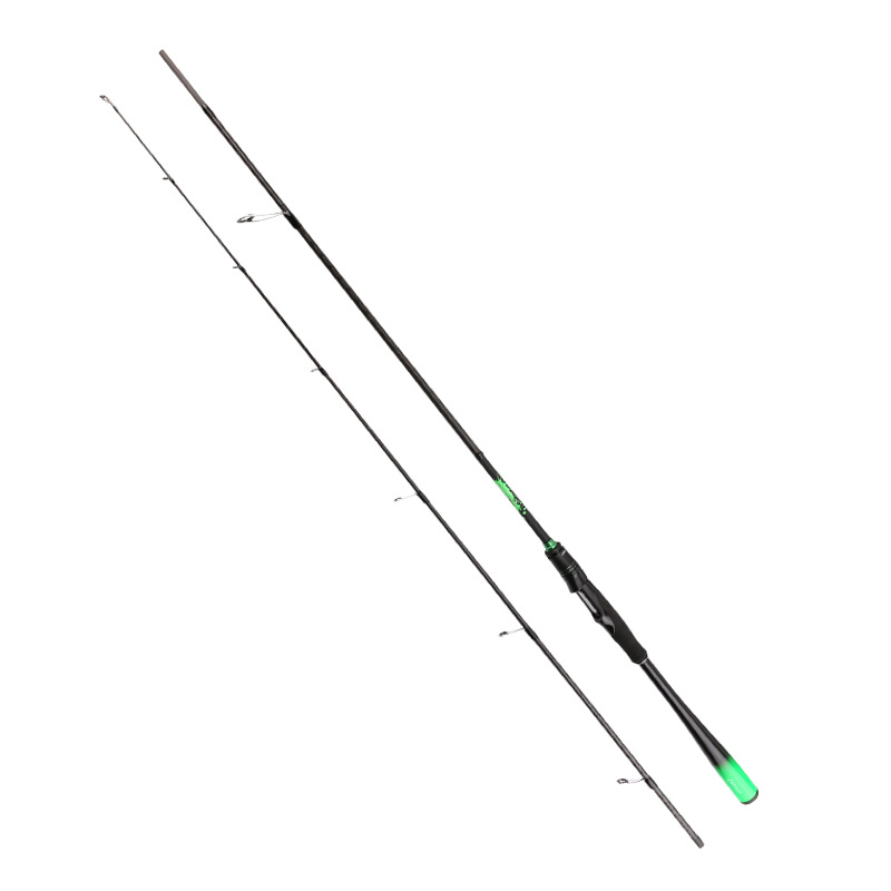 MH nueva varilla mango 1,8 metros 2,1 metros 2,4 metros 2,7 metros ultra-ligero duro alto carbono negro