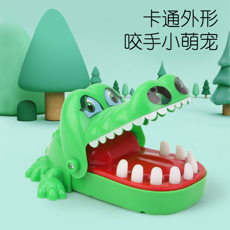 Crazy Crocodile Teeth Toy Bar Game Props Parent-Child Interactive Toys Adult Decompression Toys Wholesale