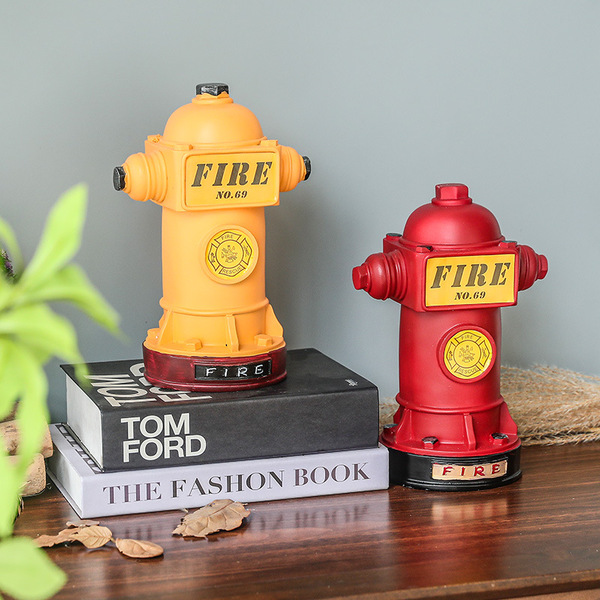 European -style retro fire hydrant home deposit money can creative…