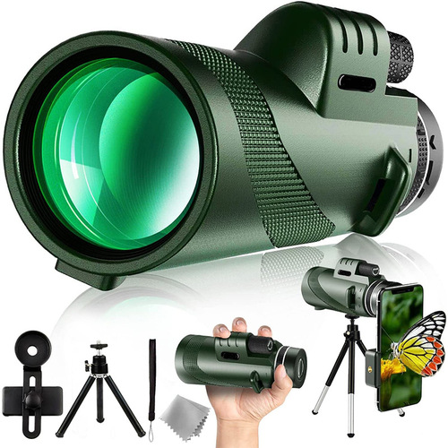 Wholesale monocular telescope 12×50/40×60 HD portable compact outdoor travel monocular telescope