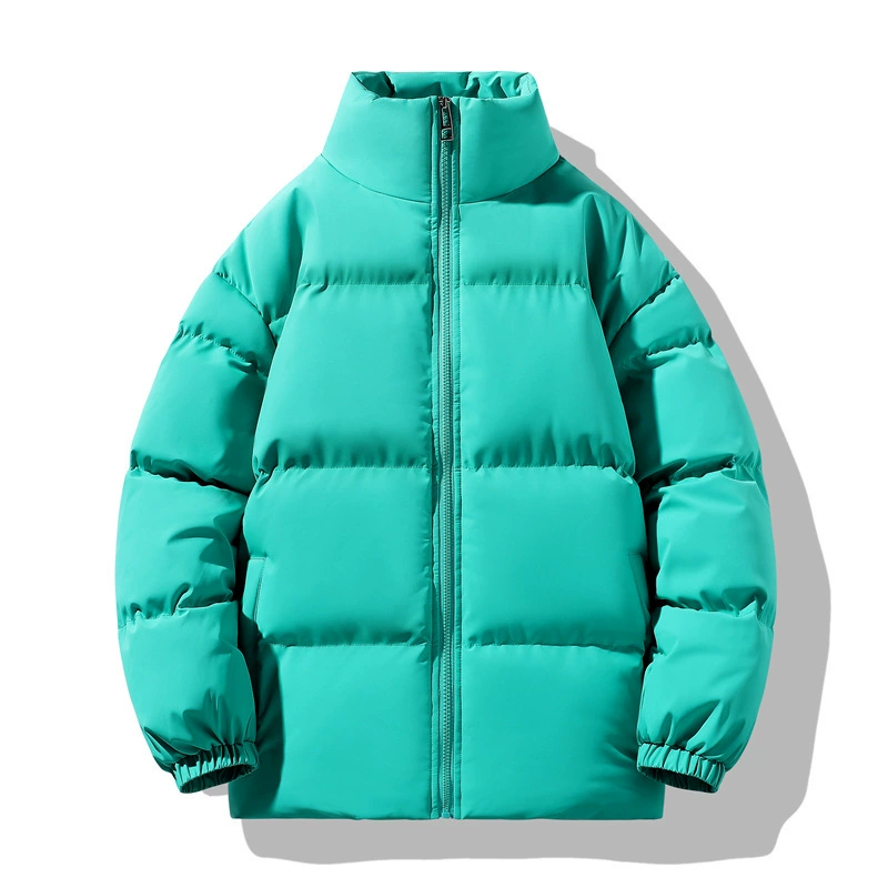 Зимняя пара одежды с хлопковой подкладкой с воротником бренда Tide Свободная куртка с хлопковой подкладкой теплая куртка оптом с логотипом маленький человек