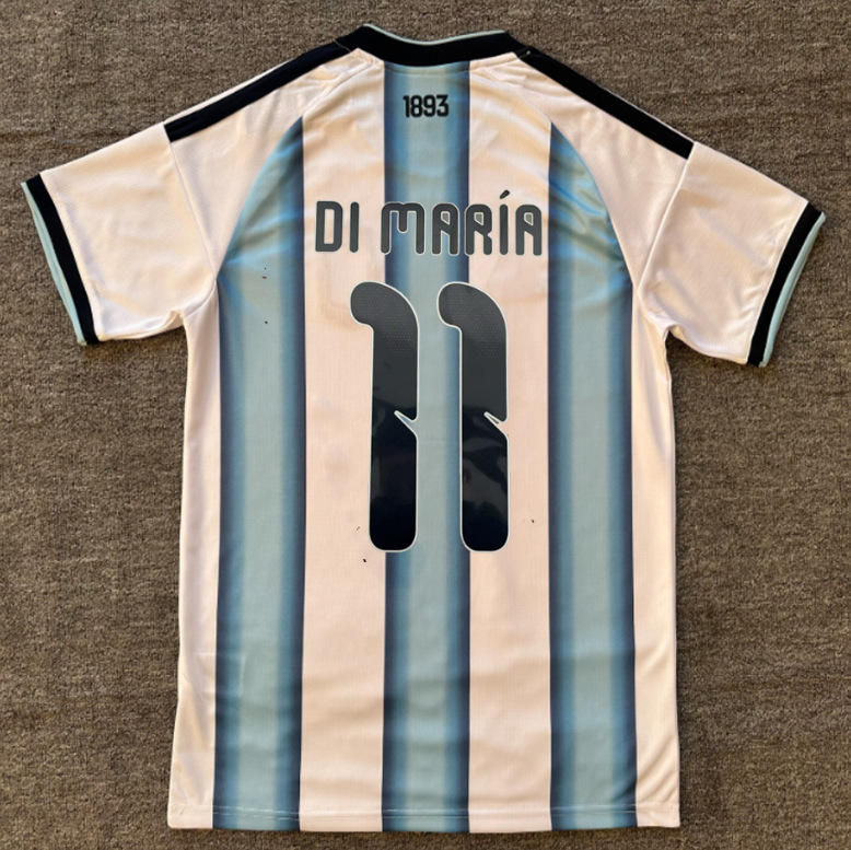 2026 nuevo equipo nacional argentino español camiseta McCallister estrella impresa uniformes de fútbol