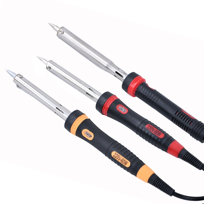 30W 40W 60W 150W 300W多功率外热式带指示灯塑柄电烙铁家用维修