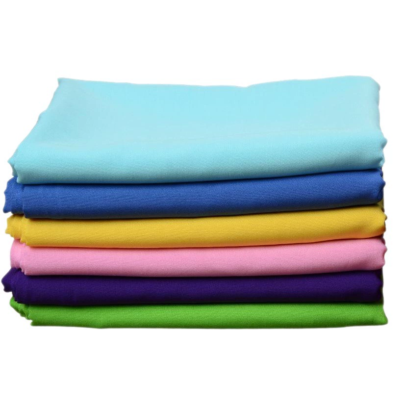 В наличии хлопчатобумажная ткань из чистого хлопка чистый цвет искусственный хлопок ткань детские хлопчатобумажные летние пижамы ткань оптом