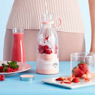 Portable Small Juicer Household Juicer Multifunctional Milkshake Juicer Mini Portable Electric Charging Fruit