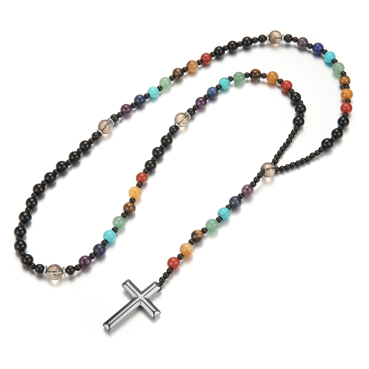Holiday, Daily Occasion Mixed materials Material Retro Geometric Mixed Materials Unisex Necklace Men Pendant Necklaces