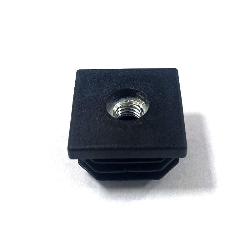 M5M6M8 tapón de tuerca cuadrada tapón de manga de profundización alargada tapón de tuerca de rueda de plástico para muebles tapón de pie ajustable
