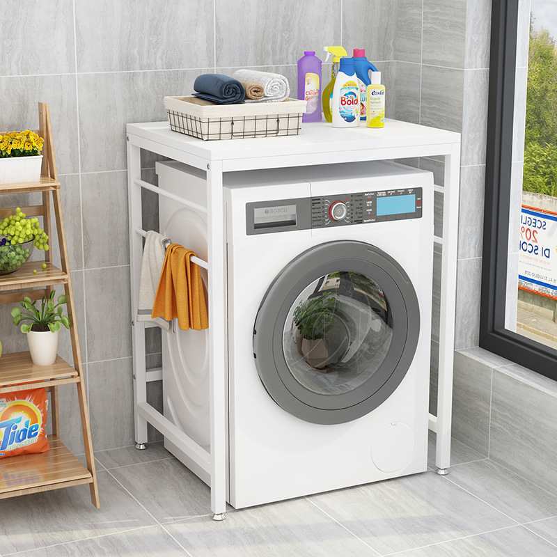 흰색 프레임 + 가드 레일이없는 흰색