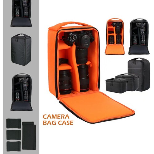 Three lenses in one, SLR camera bag, waterproof inner bag, handbag, ultra-thick photography bag, anti-fall inner bag