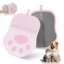 新款高品质宠物静电除毛手套狗毛猫毛刷毛器刮毛器除毛神器除毛刷