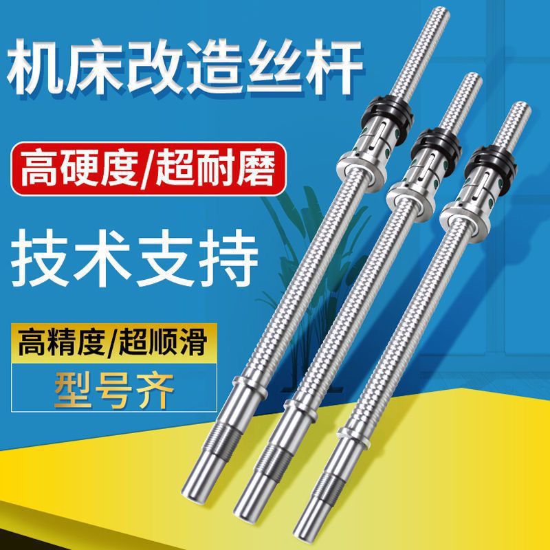 滚珠丝杠磨制丝杆研磨丝杠FL2004滚珠丝杆X轴Z轴丝杆垒德株