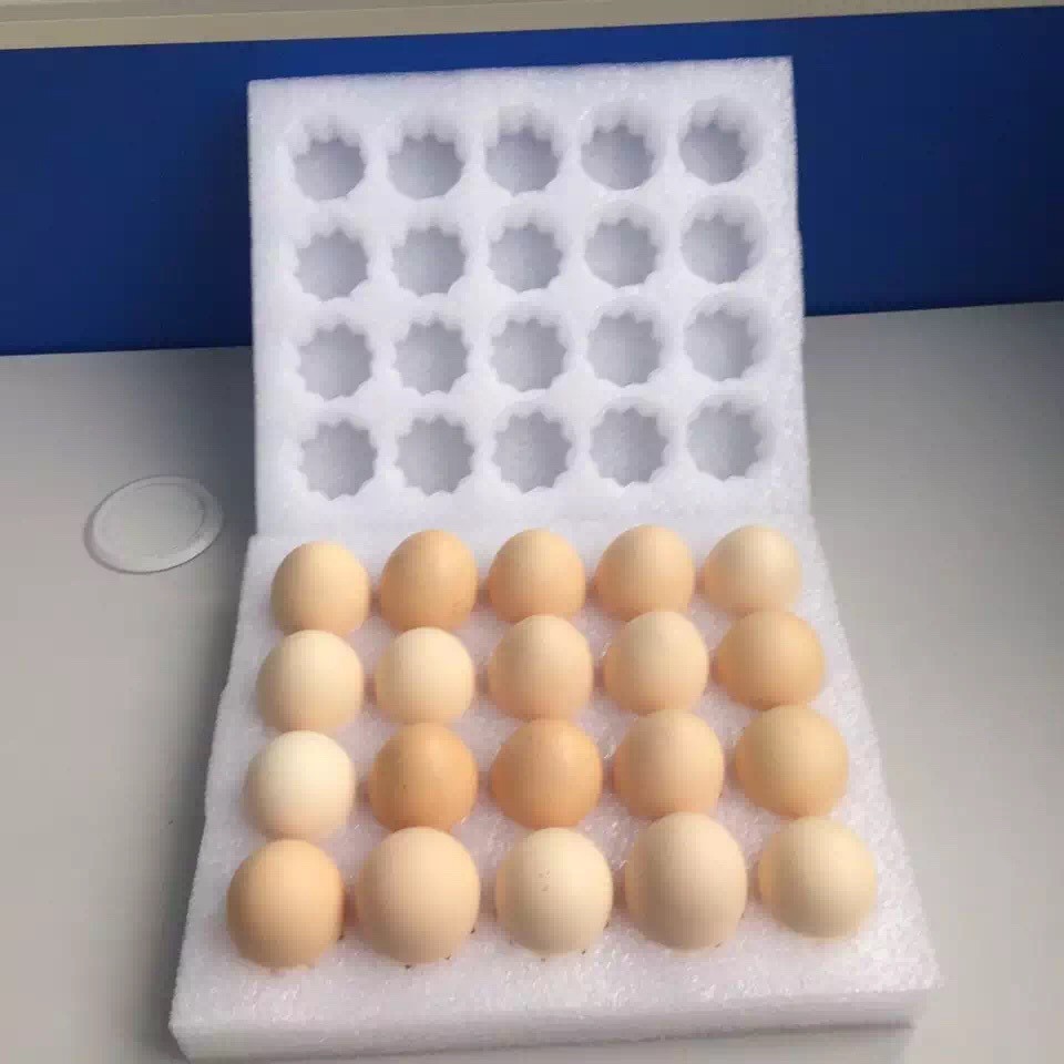 赣州20个装土鸡蛋快递包装盒生鸡蛋包装盒惠州蛋托快递纸托包装棉