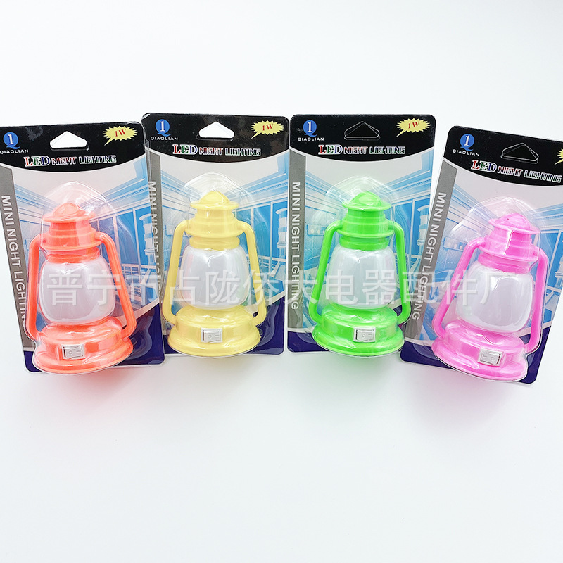 comercio exterior enchufable lámpara de noche QiaoLian LED lámpara de noche enchufable pasillo dormitorio interruptor de iluminación