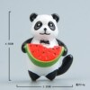 Fruit cartoon three dimensional fridge magnet, magnetic strong magnet, panda