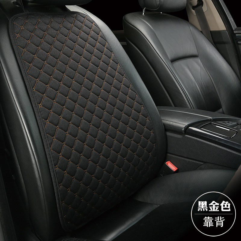 Cojín del asiento del coche cojín del asiento del coche de lino cuatro estaciones cubierta de asiento de coche universal de cinco asientos transpirable cojín del coche Comercio exterior Venta caliente