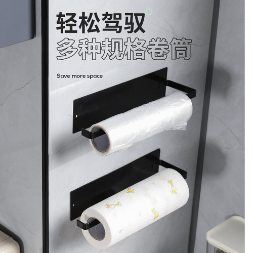 Square iron kitchen tissue holder paper holder kitchen storage rack kitchen rag holder bathroom tissue holder