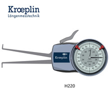 KROEPLIN内孔槽测量机械式内测卡规H220内卡规