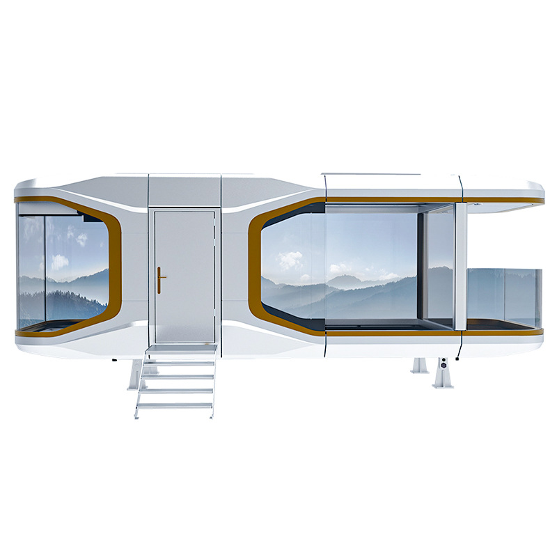 Rongjie Space Capsule Habitación móvil Casa de familia al aire libre Habitación de actividades Casa de familia Contenedor Casa integrada Fabricante de almacén de Apple