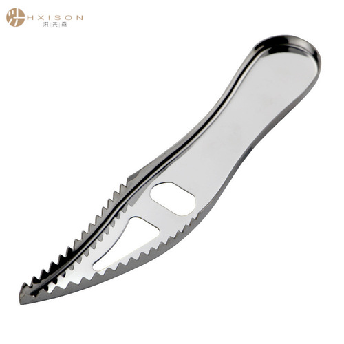 Cross-border Amazon Fish Scale Planer Creative Beer Bottle Opener Multifunctional Stainless Steel Bottle Opener Kitchen Tool