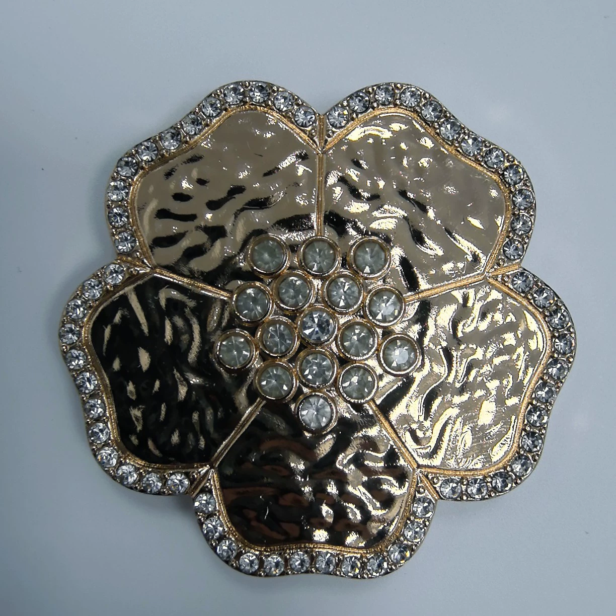 Модный металлический современный нерегулярный бриллиантовый небольшой ароматный пальто ретро плащ на пуговицах