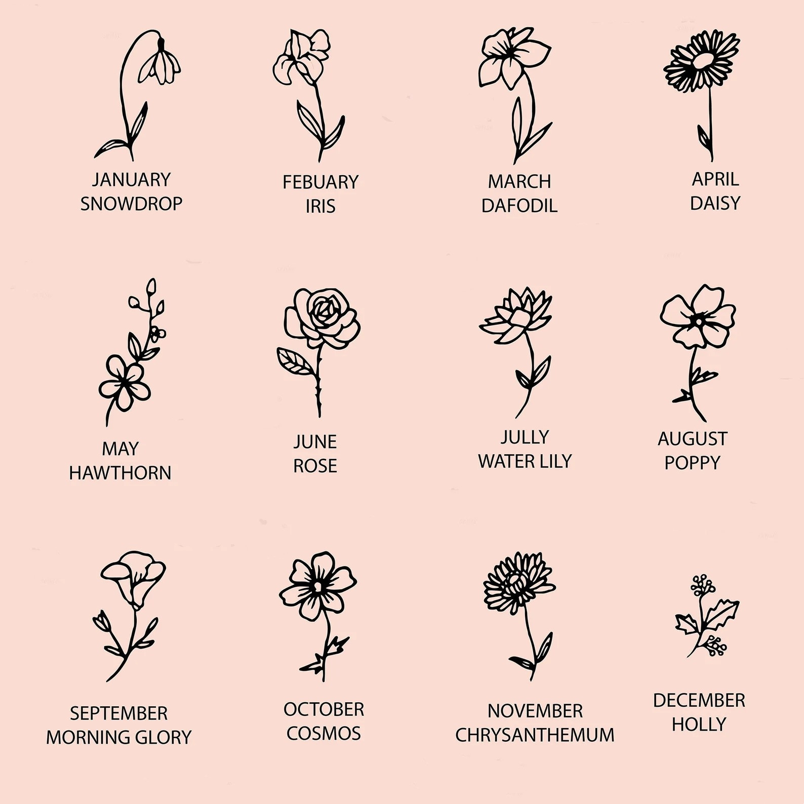 1 Pair Fashion Flower Titanium Steel Inlay Zircon Pendant Necklace_colorza_13