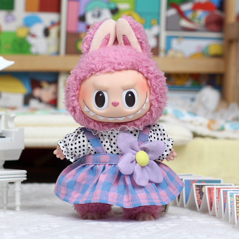 洋服のみ】ラブブベビー服 17cm ラブブ服世代 新作ベビー服コレクション ハートビートマカロン|undefined