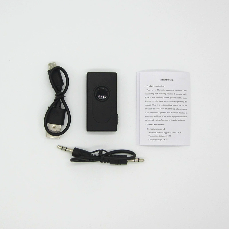 Car -free Bluetooth receiver AUX non -damaged Bluetooth speaker wireless adapter Bluetooth rod MP3 player