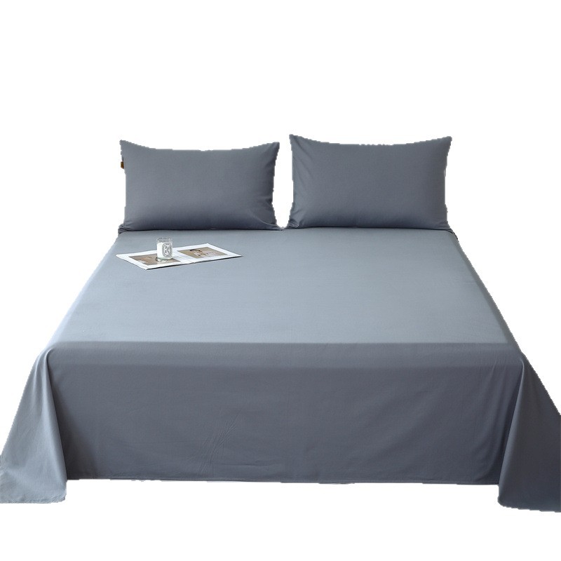 Sábanas de algodón moderno simple 100% sábanas de algodón monocolor sábanas de algodón madre y bebé sábanas de algodón