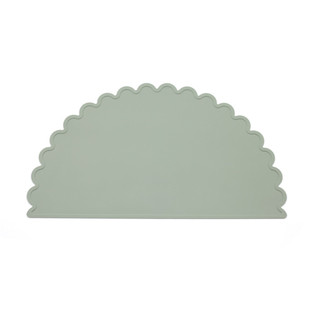 Nordic new silicone children's placemat suit Silicone Placemat children's table mat waterproof mat insulation placemat