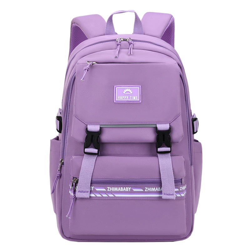 Sésamo bebé nuevo estudiante de la escuela primaria mochila 6-12 años ligero casual de gran capacidad niños y niñas mochila niños bolsa