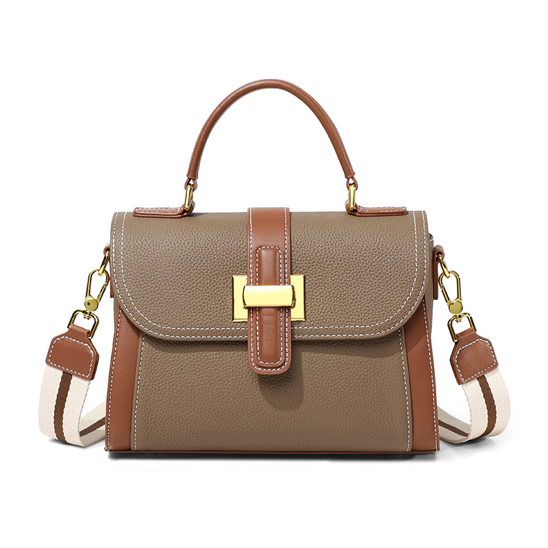 Women's 2026 Summer Crossbody Bag - Niche Luxury Versatile Shoulder Handbag Genuine Leather Purse - Thumbnail 5